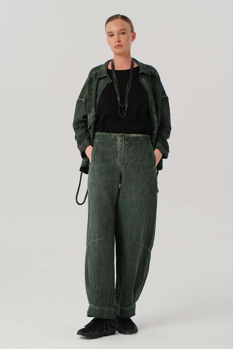 брюки 264 зеленый (5)