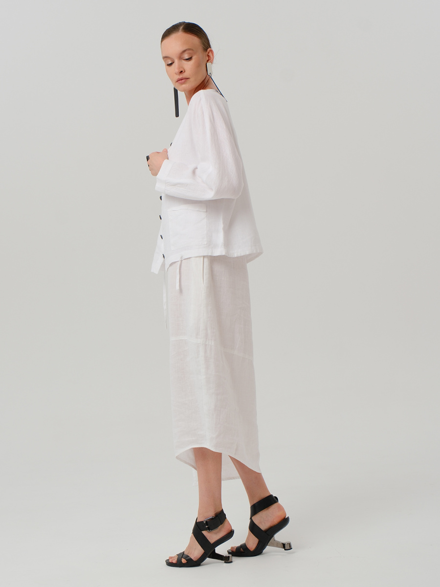 жакет 372 белый, платье 549 (4)