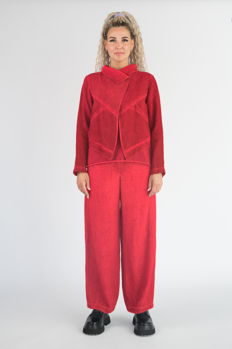 жак 2176 лен пк (2) красный жак 2176 лен пк (2) красный