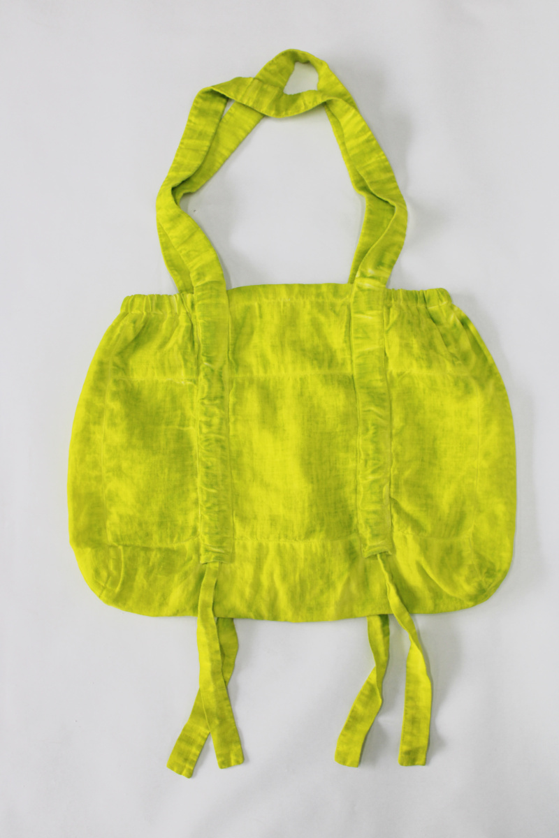 1374 сумка лен пк светло-зеленый