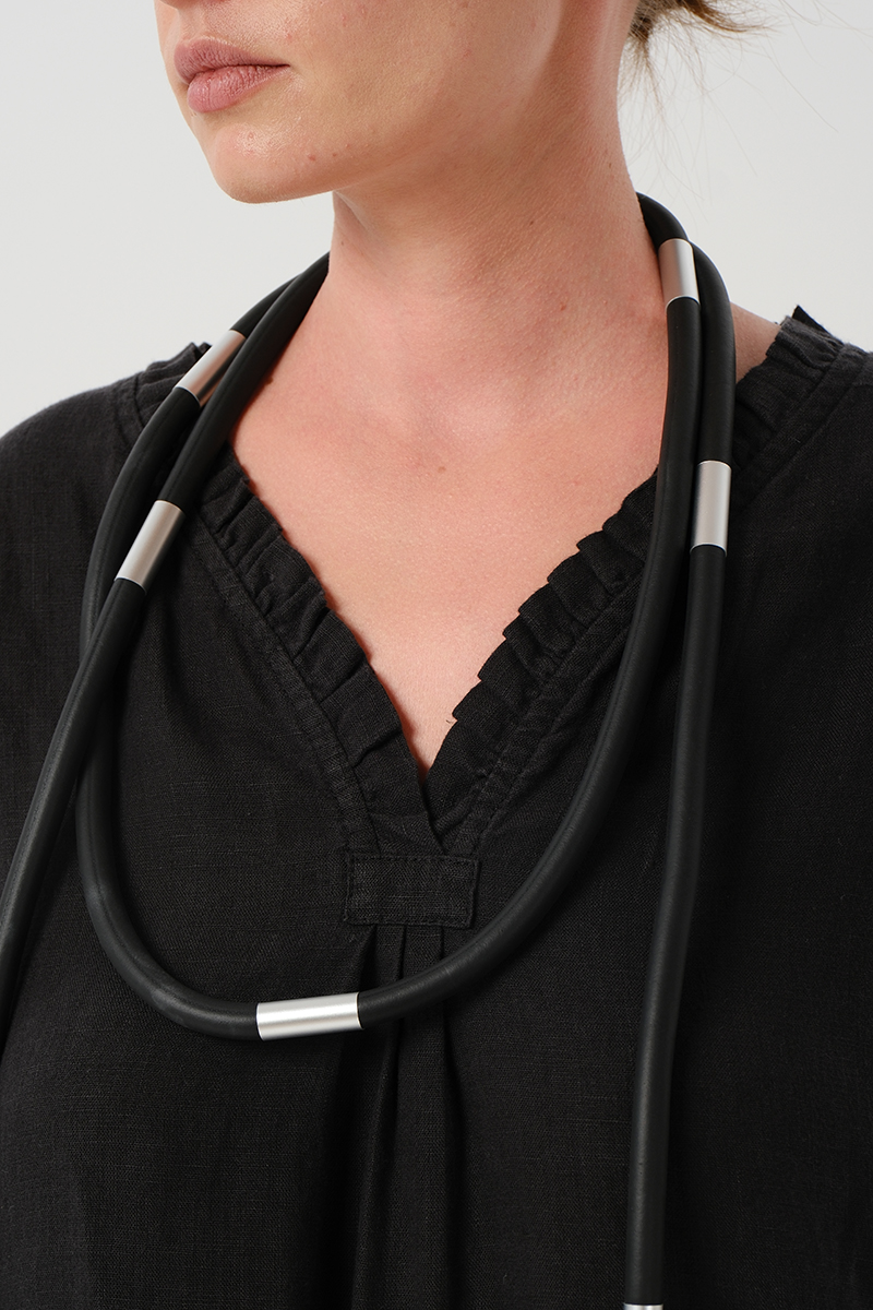 блуза 1832, брюки 20025 черный (15)