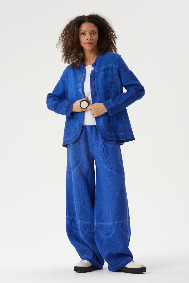 жакет 319, брюки 287 синий (8)