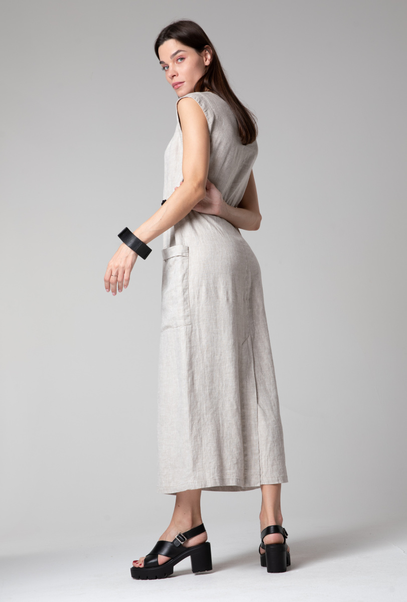 платье 5059 лен натуральное  (3)