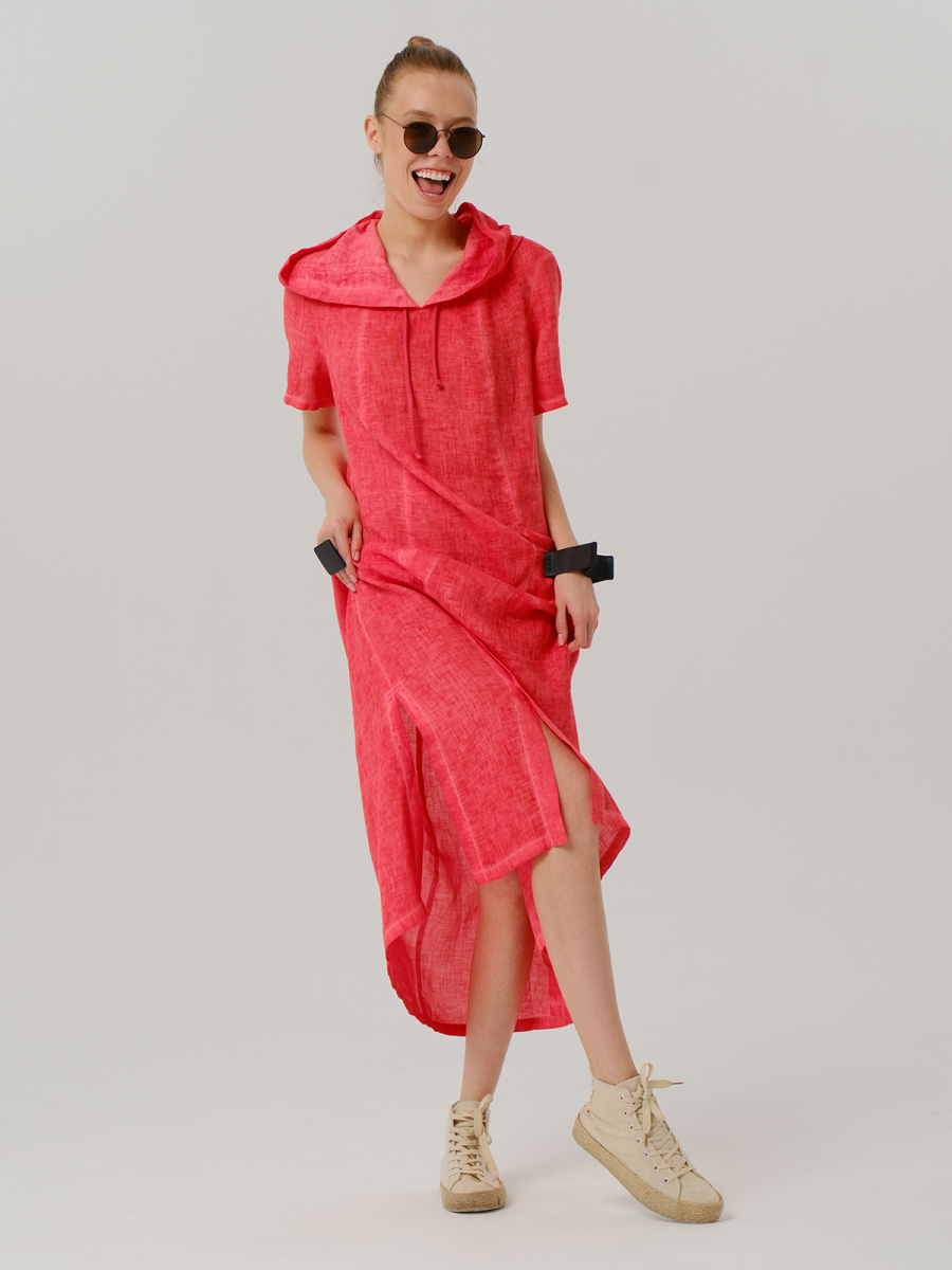 платье 5027 красный (2)