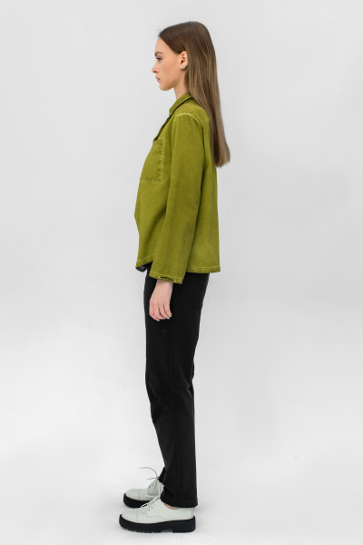 блуза 1073 зеленый (3)