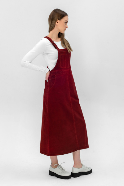 сарафан Монако 5018 красный  (3)