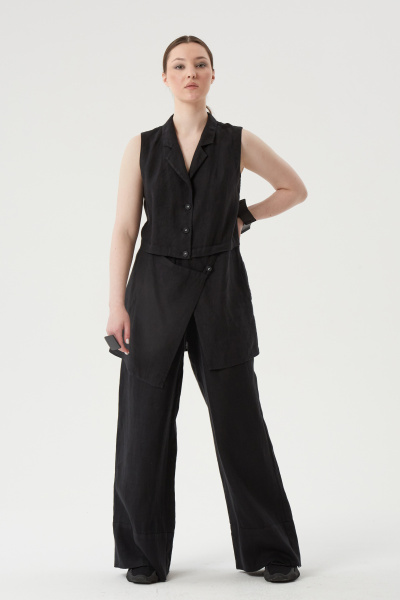 жилет 3052 черный, брюки 267 (2) жилет 3052 черный, брюки 267 (2)