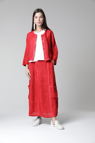 Жакет 3072 лен Брюки 620 лен