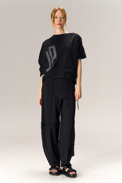 туника 1069 черная (4)