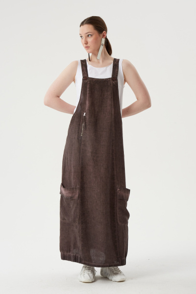 сарафан 572 лиловый (2)