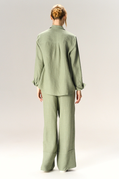 брюки 2245 зеленый (2)
