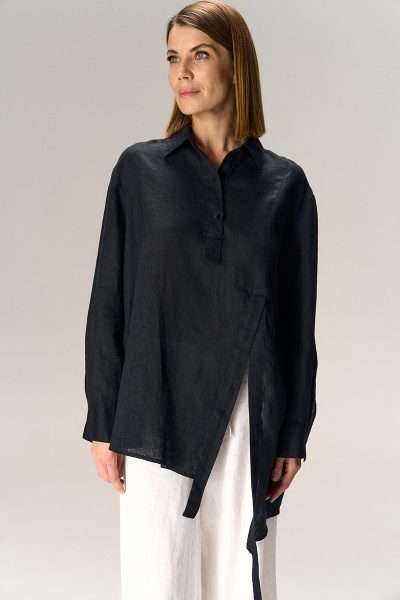 блуза 1205 черный (2)