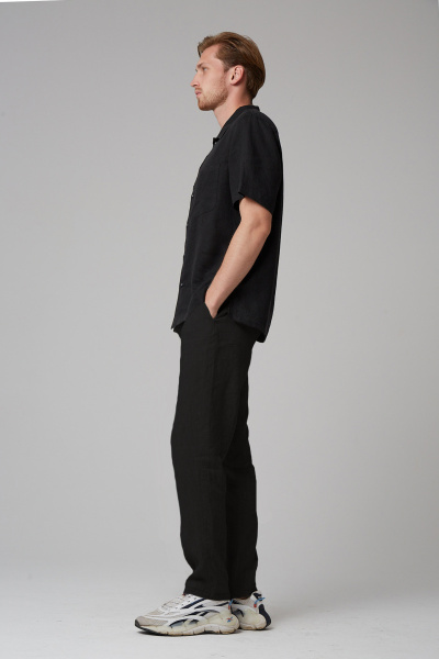 брюки 224 черный рубашка 131 черный (3)