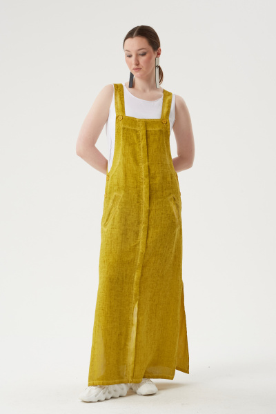 сарафан 573 золотой (2)