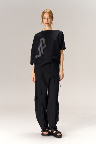 туника 1069 черная (2)