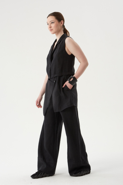 жилет 3052 черный, брюки 267 (9) жилет 3052 черный, брюки 267 (9)