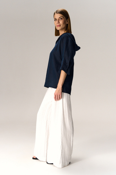 блуза 1226 синий (3.9)