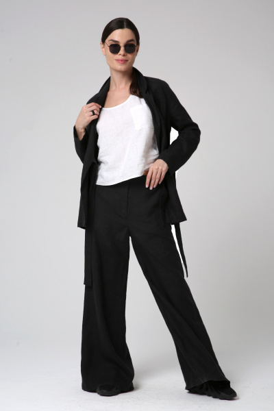брюки 20028черный, жакет 3056 (6)