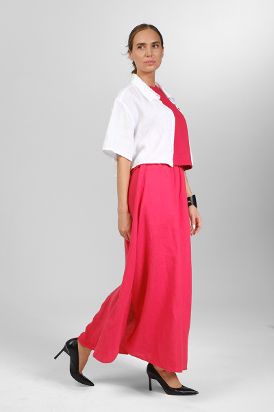 юбка 632 красный, жакет 3077 (2)