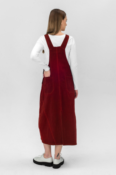 сарафан Монако 5018 красный  (6)