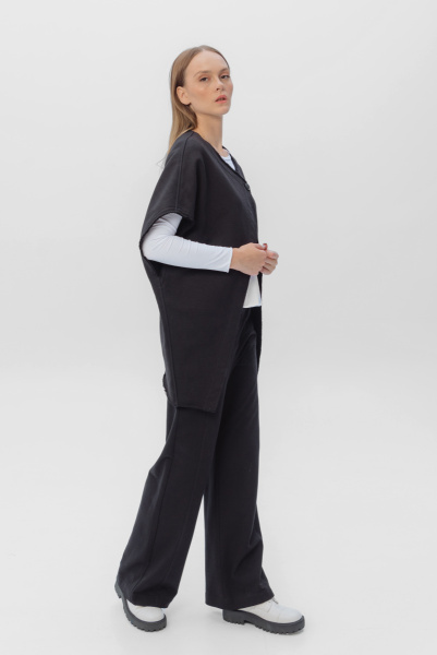 жилет 3048 черный  (6) жилет 3048 черный  (6)