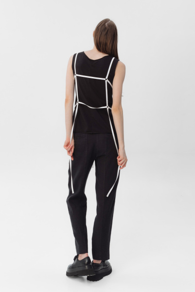 портупея сбруя 730 белая (4)