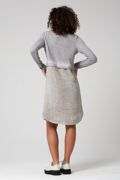 платье 1455 серый (4) платье 1455 серый (4)