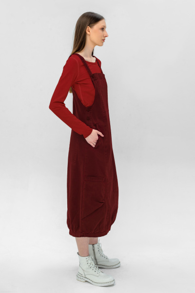 сарафан 596 красный (4)