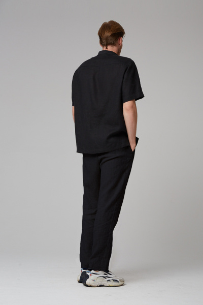 брюки 224 черный рубашка 131 черный (2)