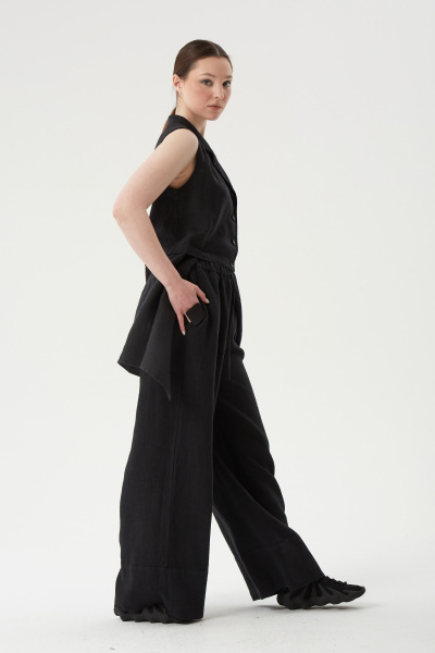 жилет 3052 черный, брюки 267 (5) жилет 3052 черный, брюки 267 (5)