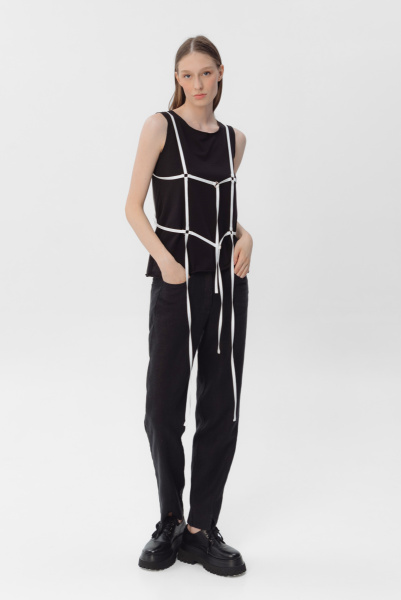 портупея сбруя 730 белая (5)