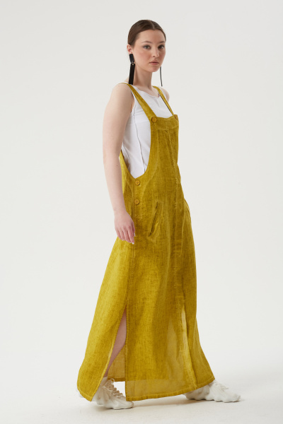 сарафан 573 золотой (4)