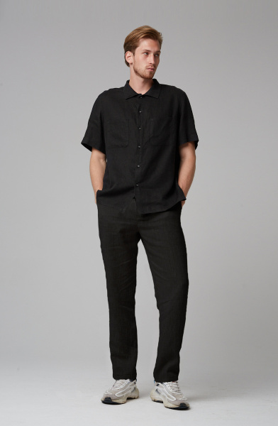 брюки 224 черный рубашка 131 черный (4)
